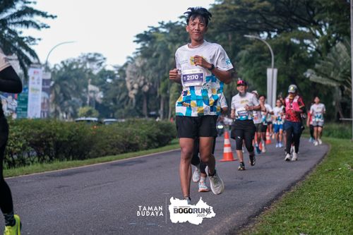 Race photo from Taman Budaya x BOGORUN 2025