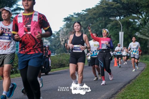 Race photo from Taman Budaya x BOGORUN 2025