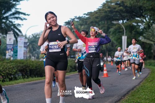 Race photo from Taman Budaya x BOGORUN 2025