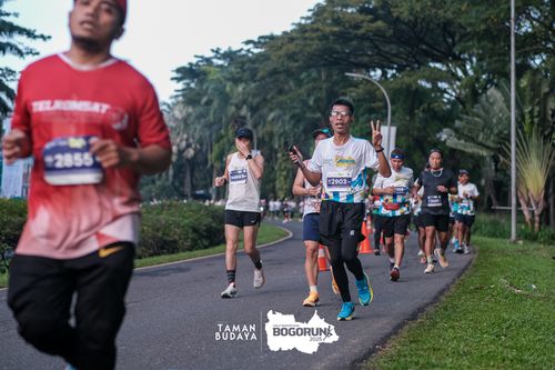 Race photo from Taman Budaya x BOGORUN 2025