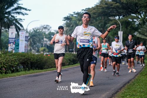 Race photo from Taman Budaya x BOGORUN 2025