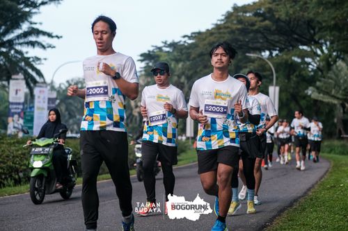 Race photo from Taman Budaya x BOGORUN 2025