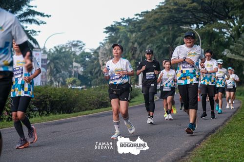 Race photo from Taman Budaya x BOGORUN 2025