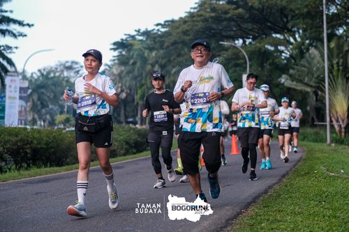 Race photo from Taman Budaya x BOGORUN 2025