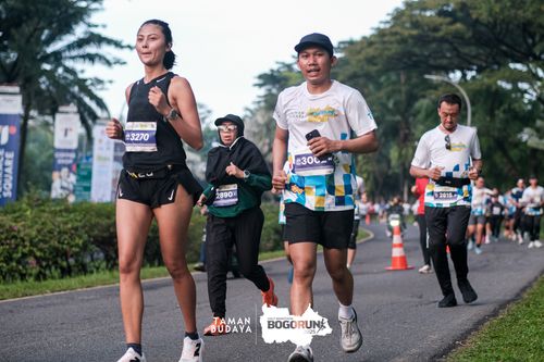 Race photo from Taman Budaya x BOGORUN 2025