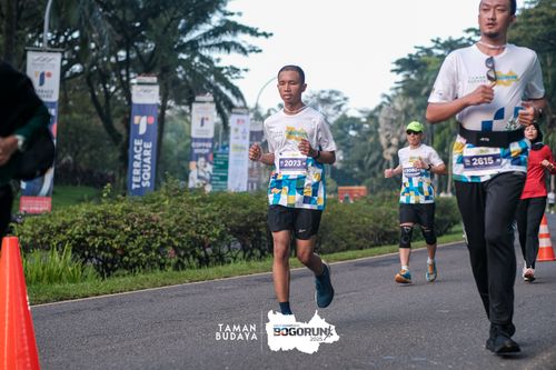 Race photo from Taman Budaya x BOGORUN 2025