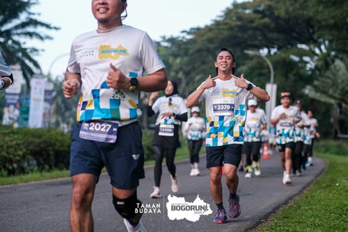 Race photo from Taman Budaya x BOGORUN 2025