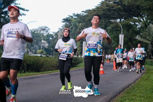 Race photo from Taman Budaya x BOGORUN 2025