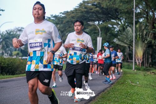 Race photo from Taman Budaya x BOGORUN 2025