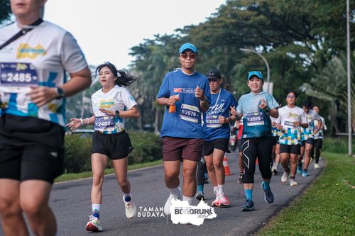 Race photo from Taman Budaya x BOGORUN 2025