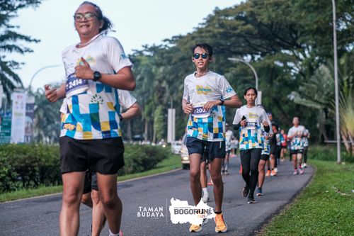 Race photo from Taman Budaya x BOGORUN 2025