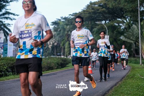 Race photo from Taman Budaya x BOGORUN 2025