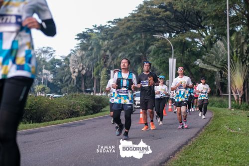 Race photo from Taman Budaya x BOGORUN 2025