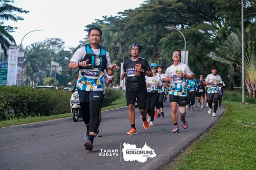 Race photo from Taman Budaya x BOGORUN 2025