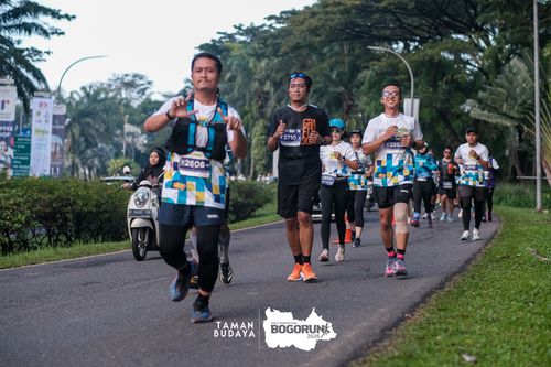 Race photo from Taman Budaya x BOGORUN 2025