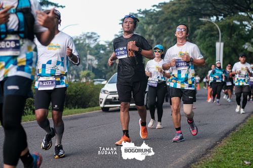 Race photo from Taman Budaya x BOGORUN 2025