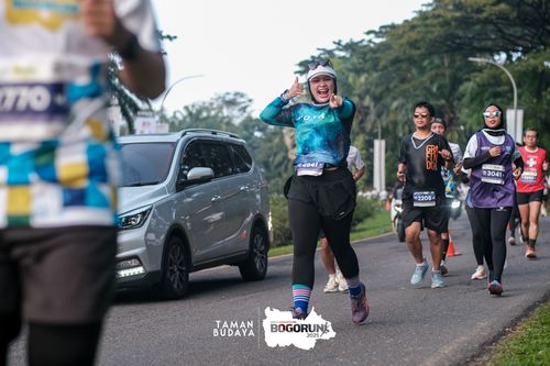 Race photo from Taman Budaya x BOGORUN 2025