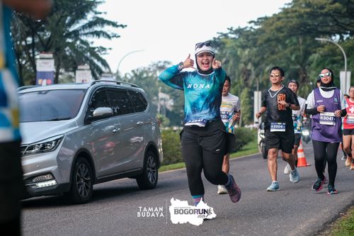 Race photo from Taman Budaya x BOGORUN 2025