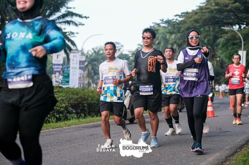 Race photo from Taman Budaya x BOGORUN 2025
