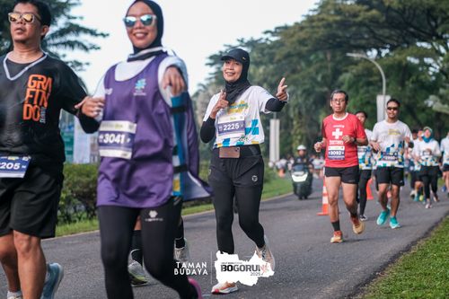 Race photo from Taman Budaya x BOGORUN 2025