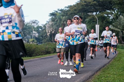 Race photo from Taman Budaya x BOGORUN 2025