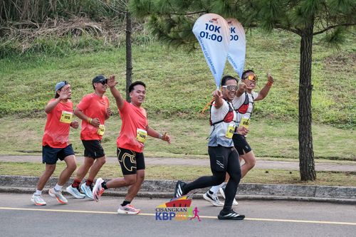 Race photo from CISANGKAN KBP CITY RUN 2025