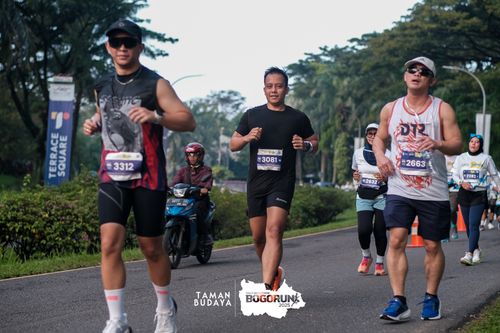 Race photo from Taman Budaya x BOGORUN 2025