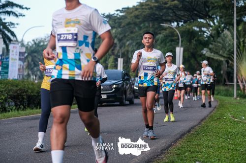 Race photo from Taman Budaya x BOGORUN 2025