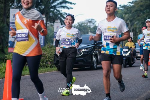 Race photo from Taman Budaya x BOGORUN 2025