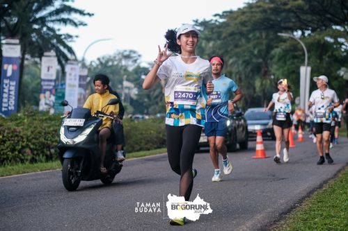 Race photo from Taman Budaya x BOGORUN 2025