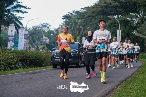 Race photo from Taman Budaya x BOGORUN 2025