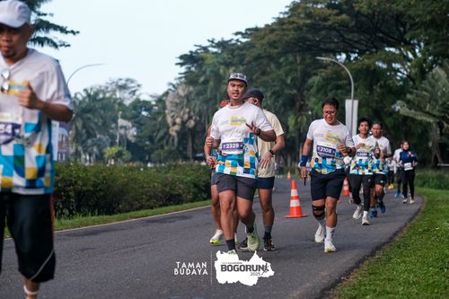 Race photo from Taman Budaya x BOGORUN 2025
