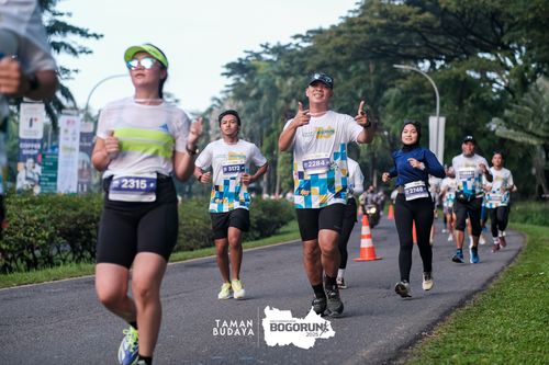 Race photo from Taman Budaya x BOGORUN 2025