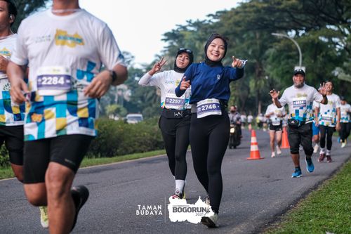 Race photo from Taman Budaya x BOGORUN 2025