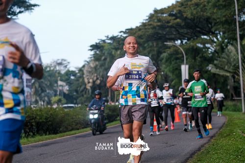 Race photo from Taman Budaya x BOGORUN 2025
