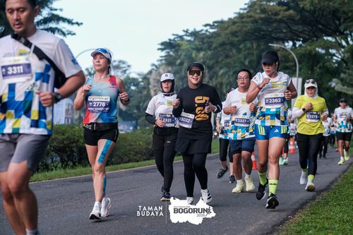 Race photo from Taman Budaya x BOGORUN 2025