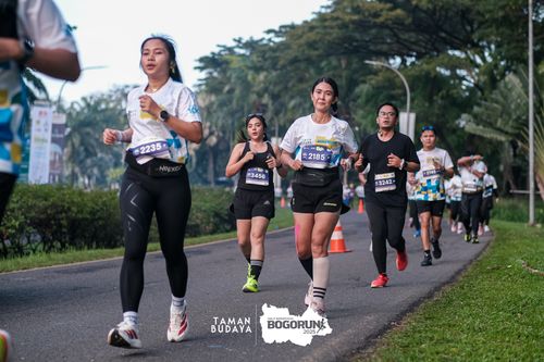 Race photo from Taman Budaya x BOGORUN 2025
