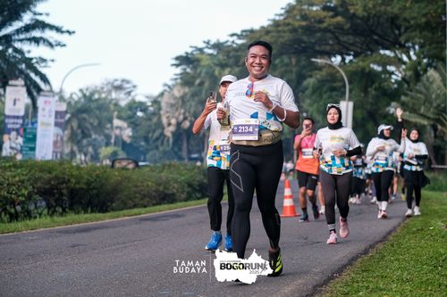 Race photo from Taman Budaya x BOGORUN 2025