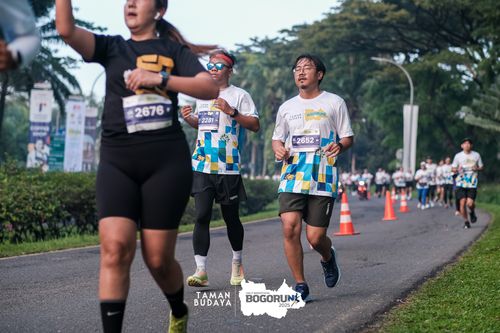 Race photo from Taman Budaya x BOGORUN 2025