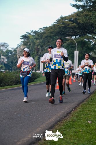 Race photo from Taman Budaya x BOGORUN 2025