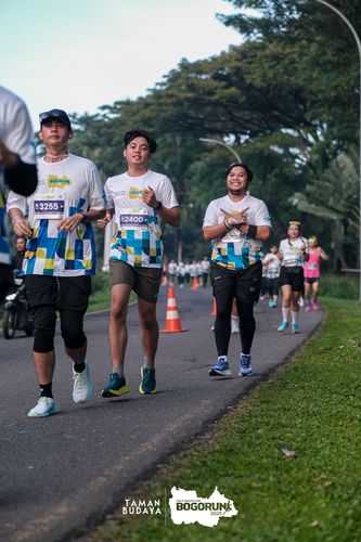 Race photo from Taman Budaya x BOGORUN 2025