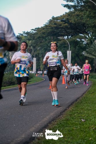Race photo from Taman Budaya x BOGORUN 2025
