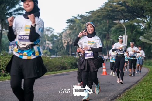 Race photo from Taman Budaya x BOGORUN 2025