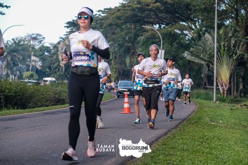 Race photo from Taman Budaya x BOGORUN 2025