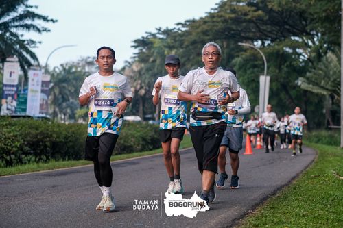 Race photo from Taman Budaya x BOGORUN 2025