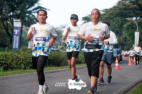 Race photo from Taman Budaya x BOGORUN 2025