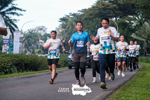 Race photo from Taman Budaya x BOGORUN 2025