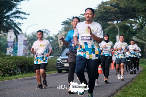 Race photo from Taman Budaya x BOGORUN 2025