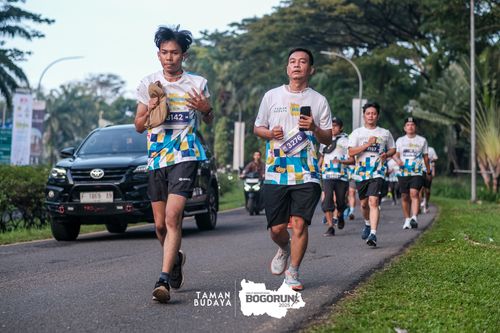 Race photo from Taman Budaya x BOGORUN 2025