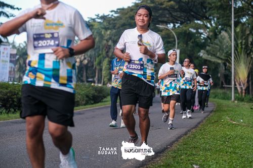Race photo from Taman Budaya x BOGORUN 2025